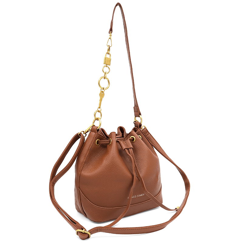 ENRICO COVERI - Luxus táska 2 fogantyúval - cserépkék