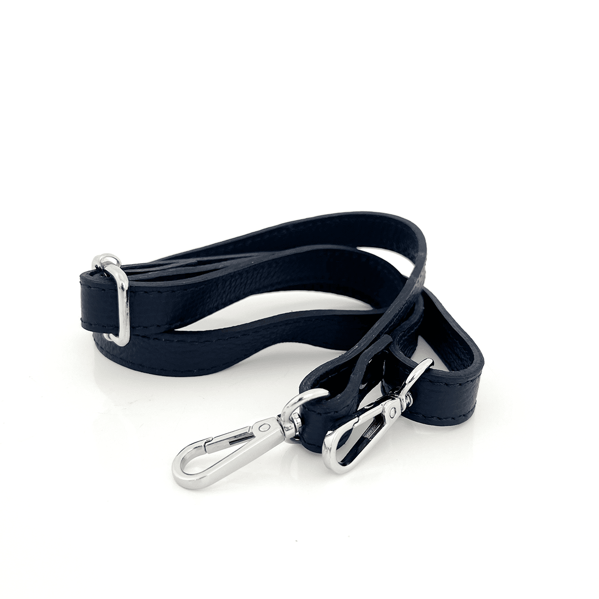 Nagy természetes bőr táska Tropea - sötétkék