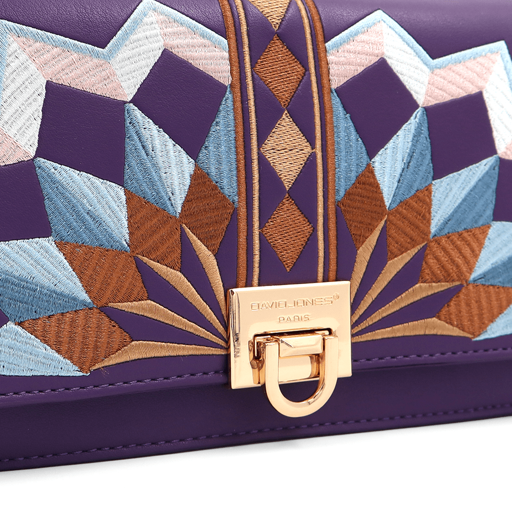 David Jones - Női válltáska - lila