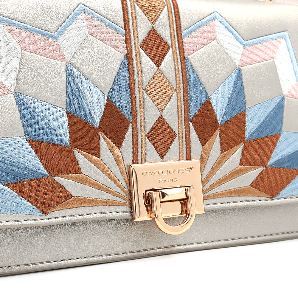 David Jones - Női válltáska - ezüst