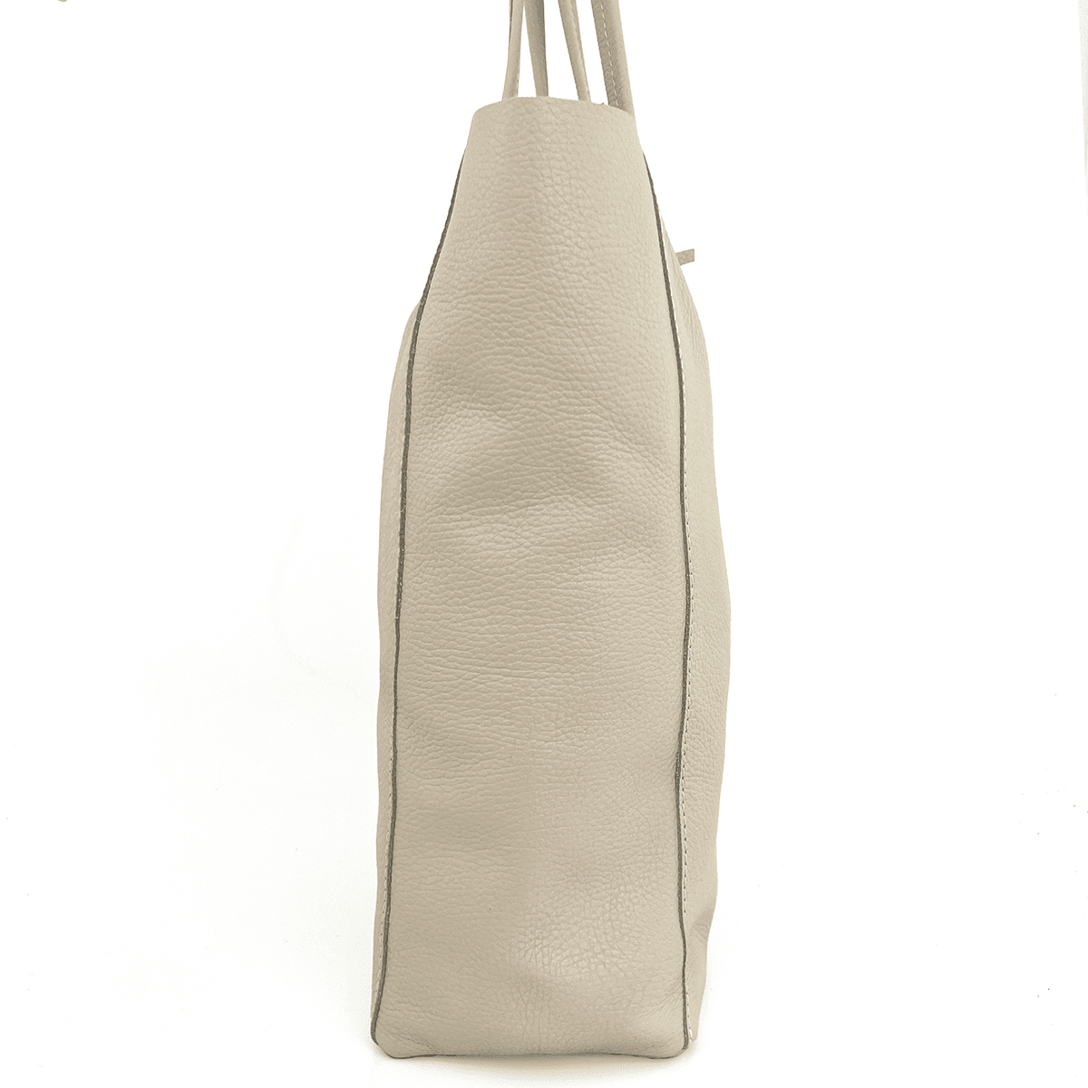 Táska típusú táska természetes bőr Sienna - bézs