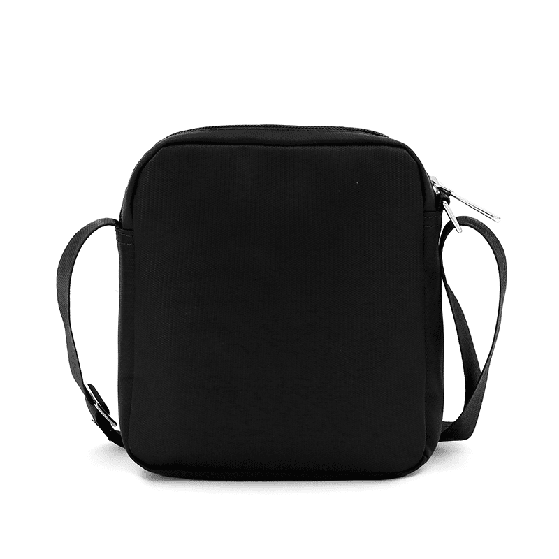 Kompakt férfi válltáska - fekete