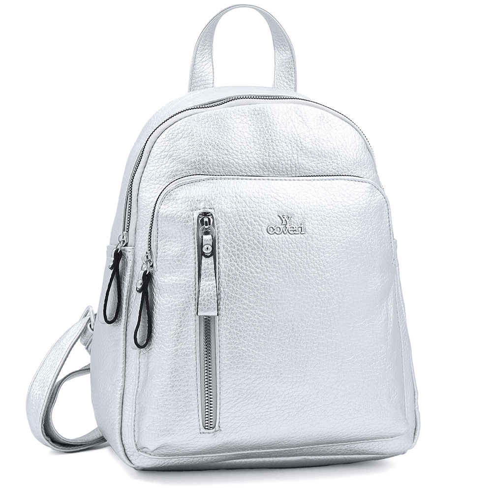 2 az 1-ben - Női hátizsák és táska Anna - ezüst