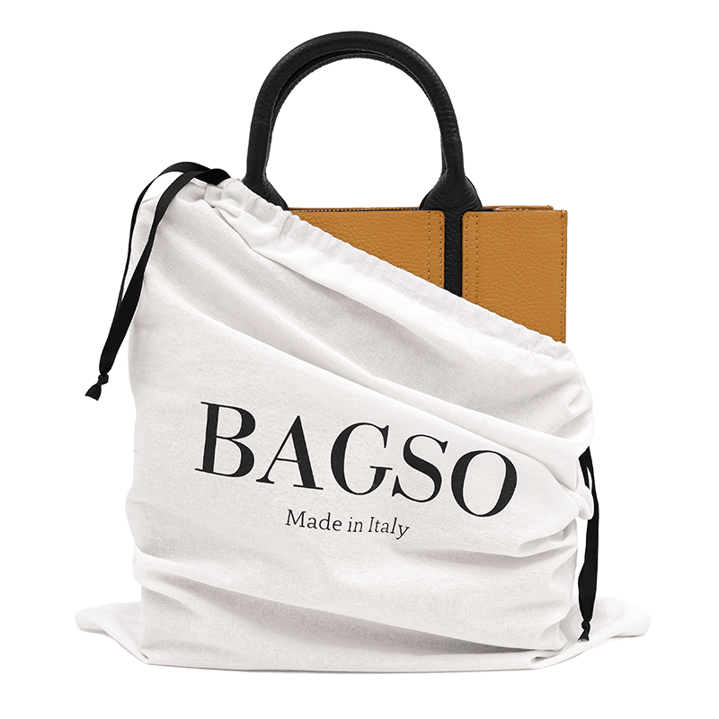 Florentina természetes bőr női táska - cserépbarna