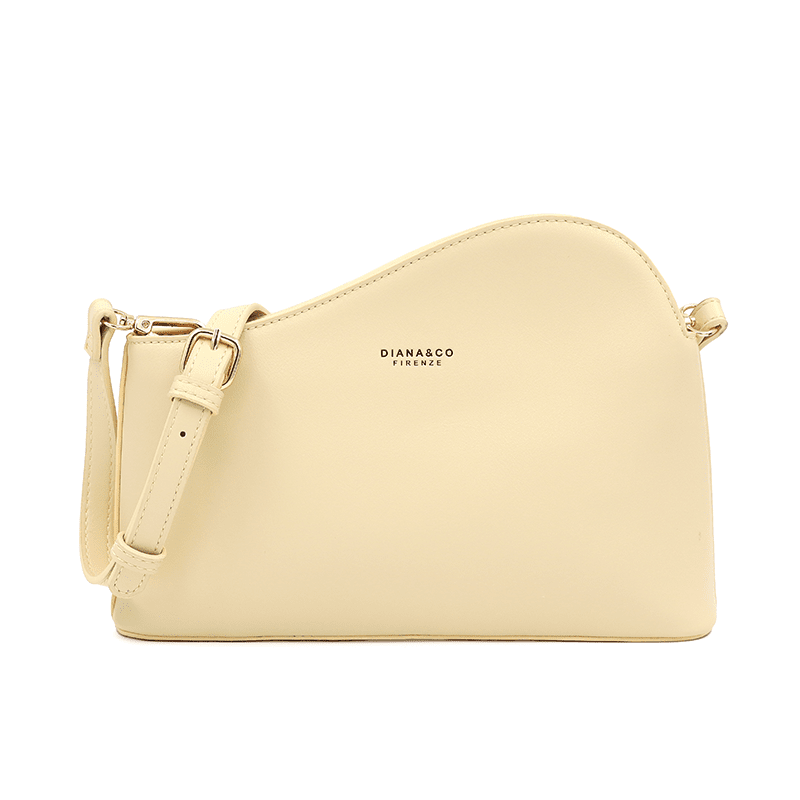 Diana & Co - érdekes válltáska - sárga