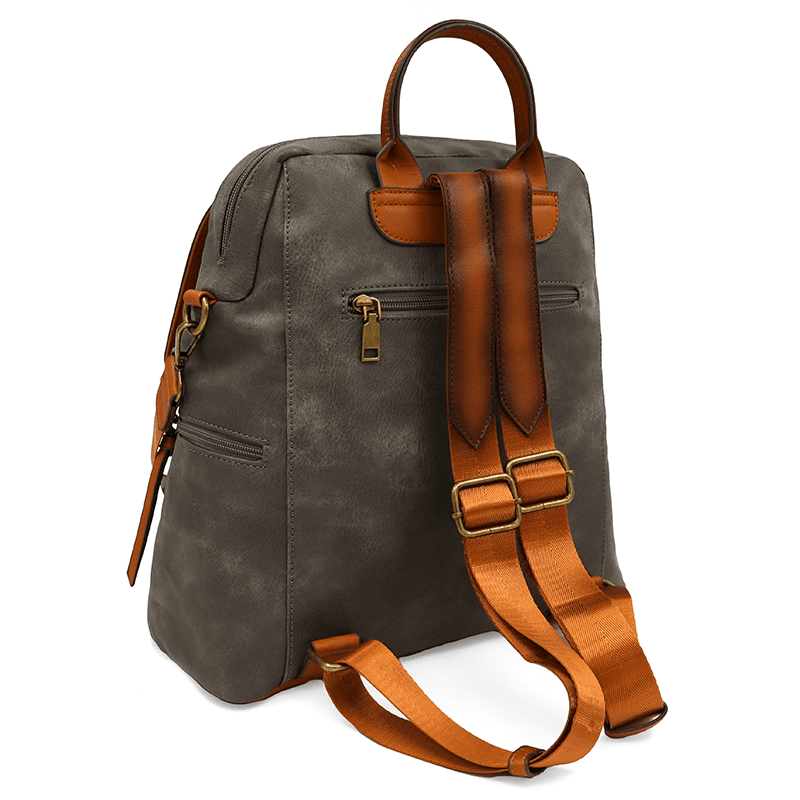 2 az 1-ben - Hátizsák és táska füstös hatású - szürke