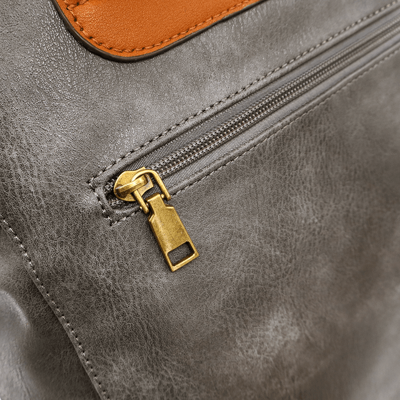 2 az 1-ben - Hátizsák és táska füstös hatású - szürke