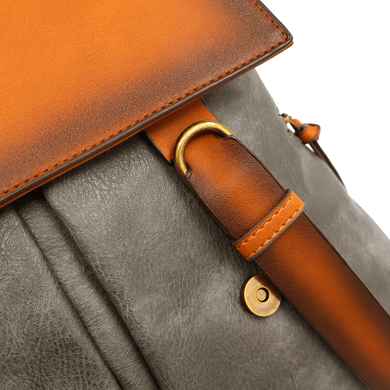 2 az 1-ben - Hátizsák és táska füstös hatású - szürke