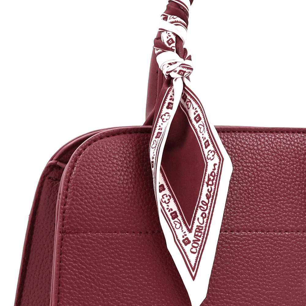 Női táska Lindia - bordó