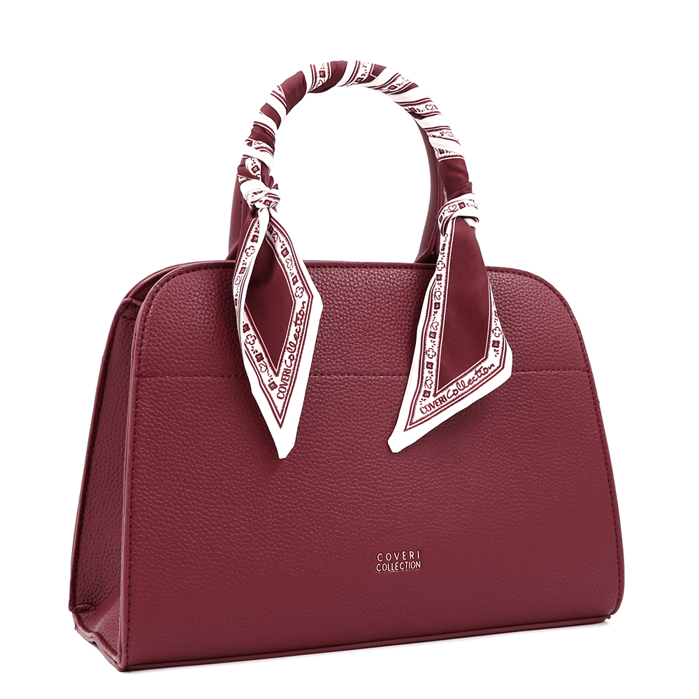 Női táska Lindia - bordó