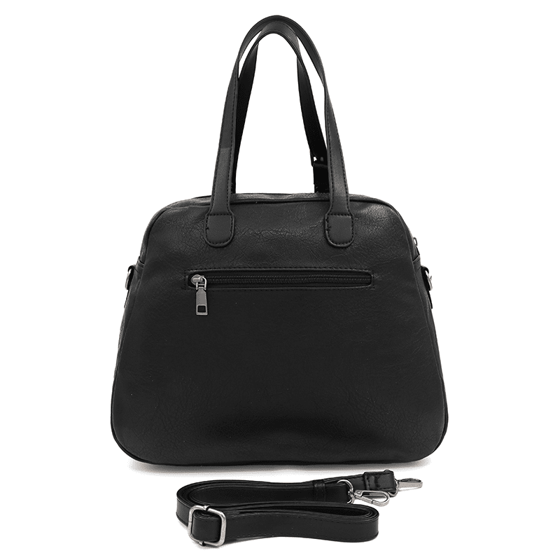 Női táska füstös hatással Mika - fekete