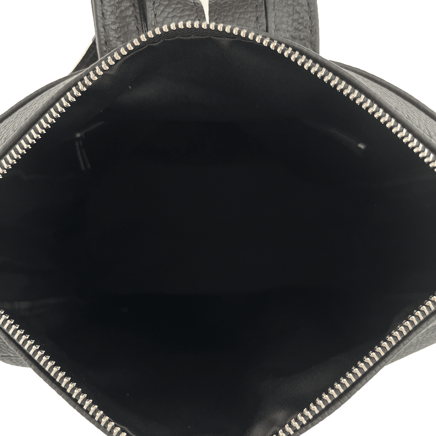 2 az 1-ben - Vittoria természetes bőr hátizsák és táska - fekete