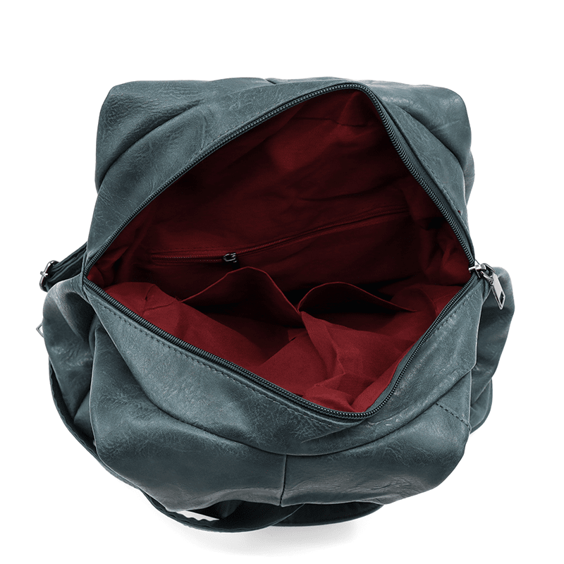 Női hátizsák titkos záródással - kék