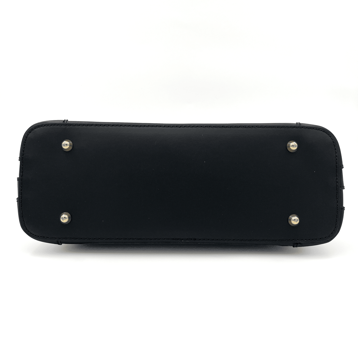 Női táska természetes bőrből Alika - fekete