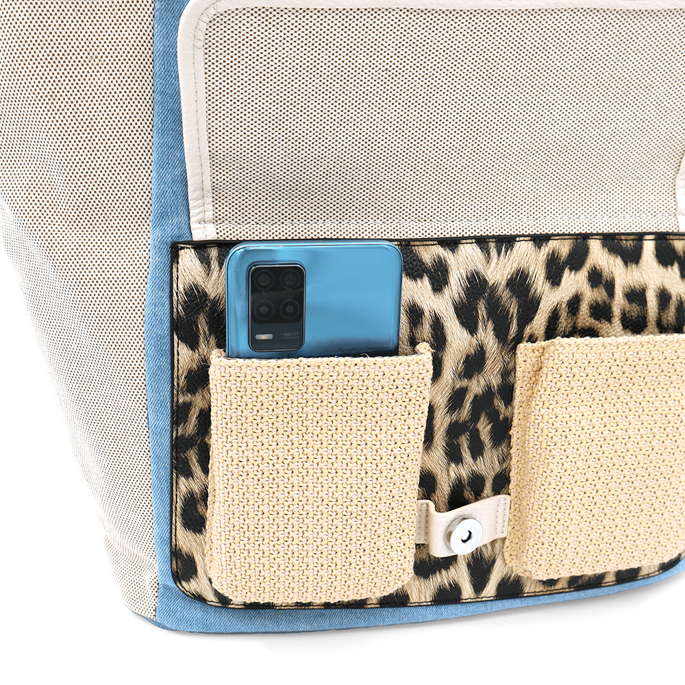 Nagy női táska denim Dani