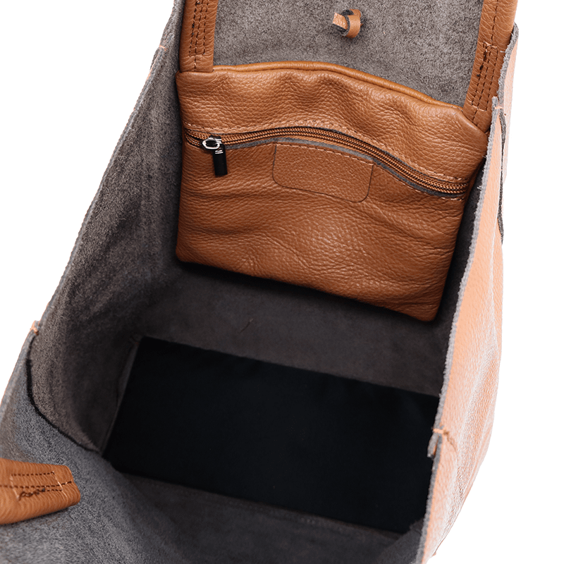 Táska típusú táska  természetes bőr Sienna - cseréptetős barna