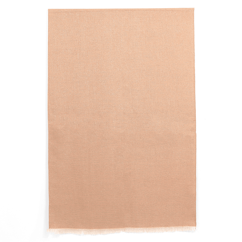 Двулицев шал - светло кафяв/тъмно кафяв