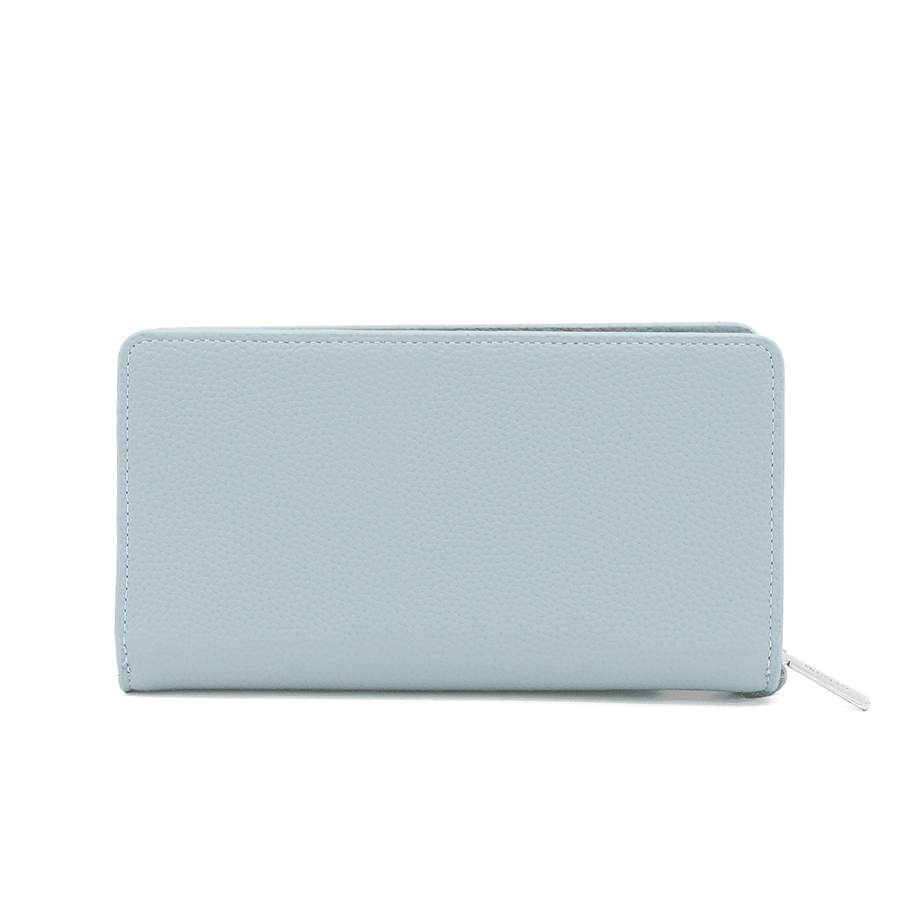 Pénztárca fogantyúval és levehető kártyatartóval - világoskék