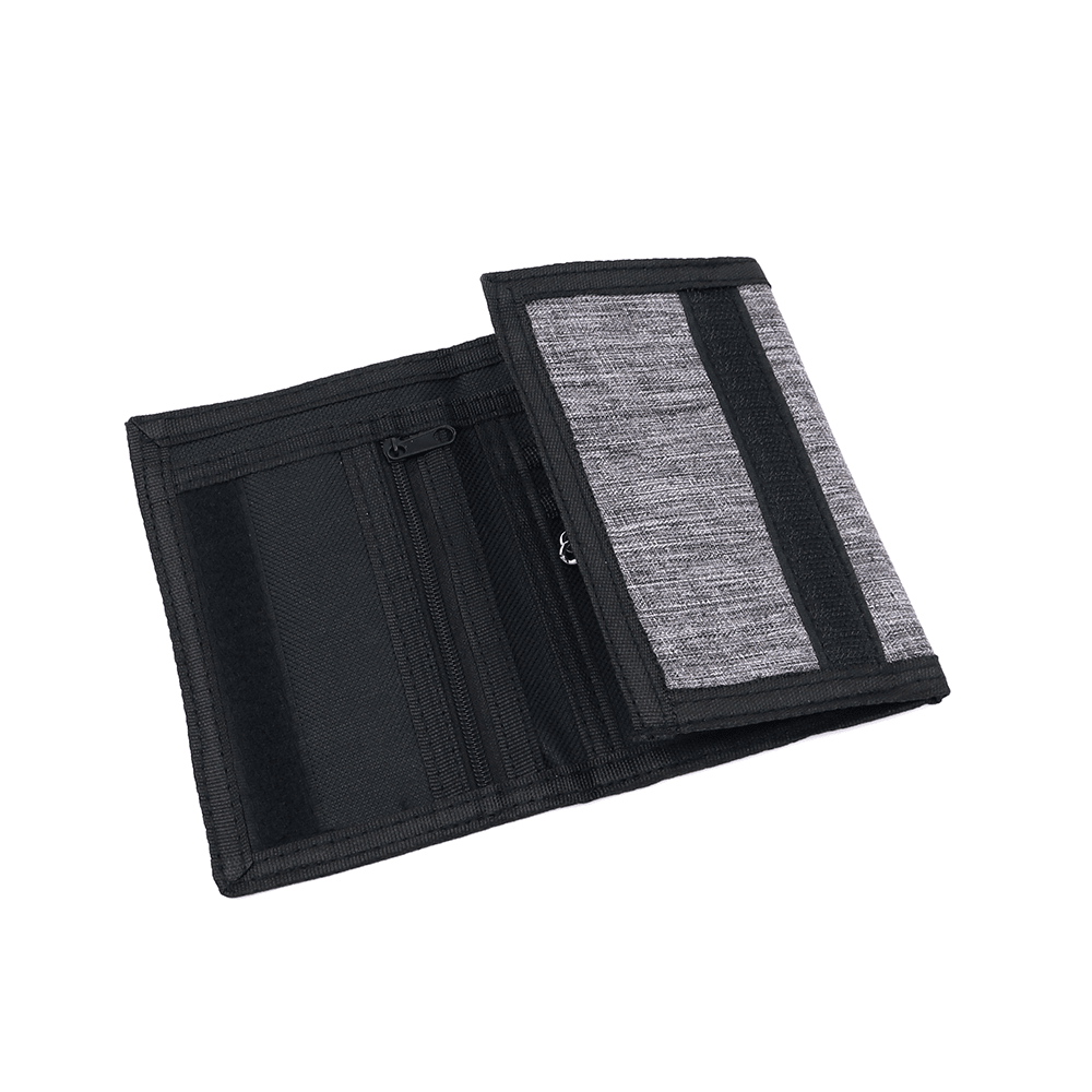 Unisex pénztárca kulcstartóval - szürke