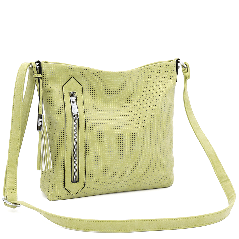 Női válltáska - zöld