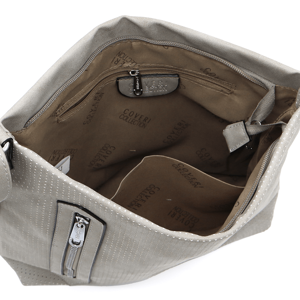 Női válltáska - szürke