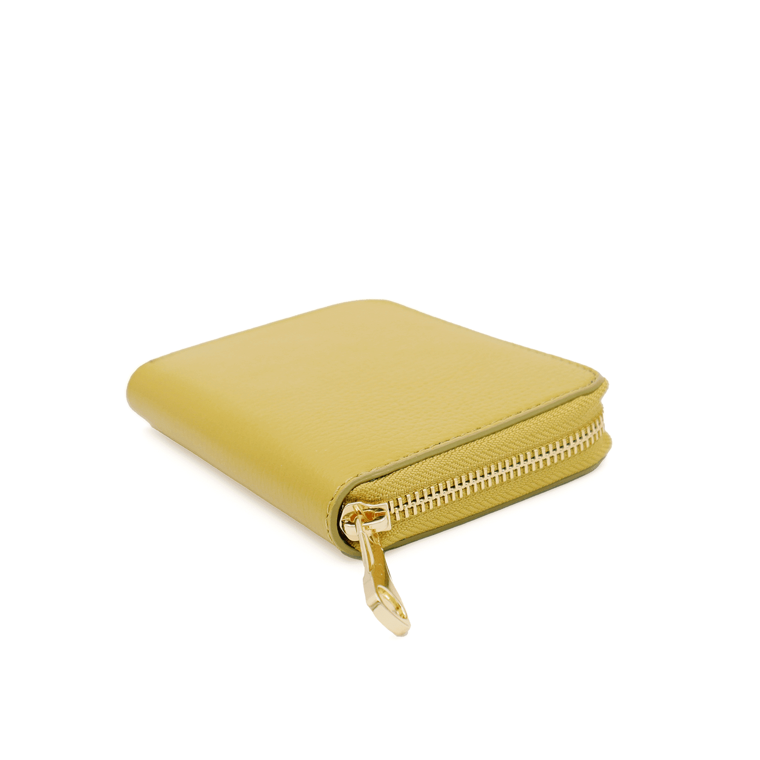 Természetes bőr pénztárca - lime