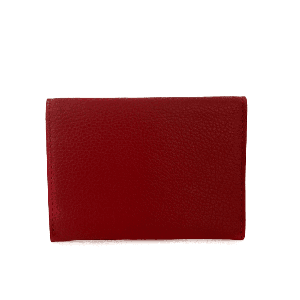 Természetes bőr pénztárca - piros
