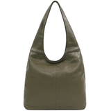 Nagy női táska típusú szatyor - sötétzöld