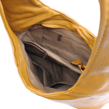Nagy női táska típusú szatyor - mustársárga