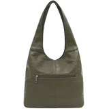 Nagy női táska típusú szatyor - sötétzöld
