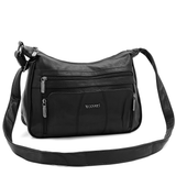 Nagy női válltáska – fekete