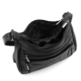 Nagy női válltáska – fekete