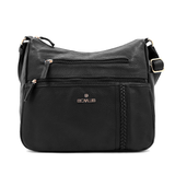 Női válltáska – fekete