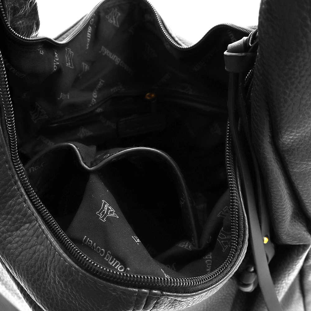 Nagy női táska típusú táska – fekete