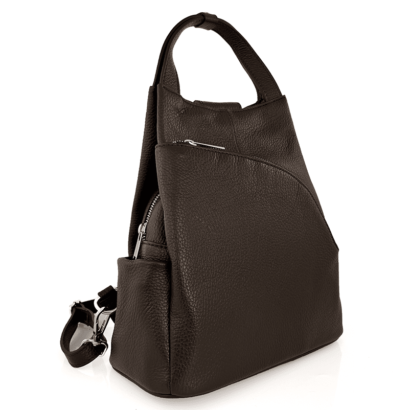 Természetes bőrből készült Lara hátizsák