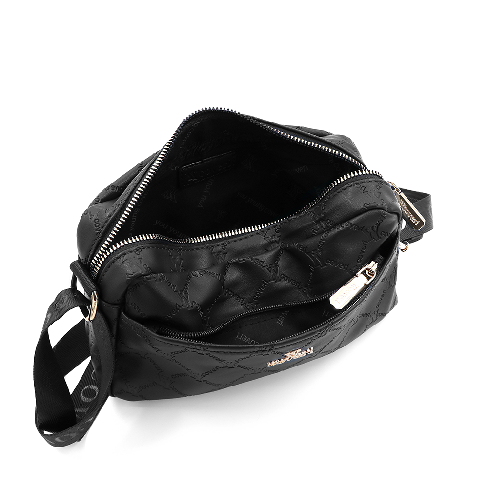 SZETT – Hátizsák + kis női táska – fekete