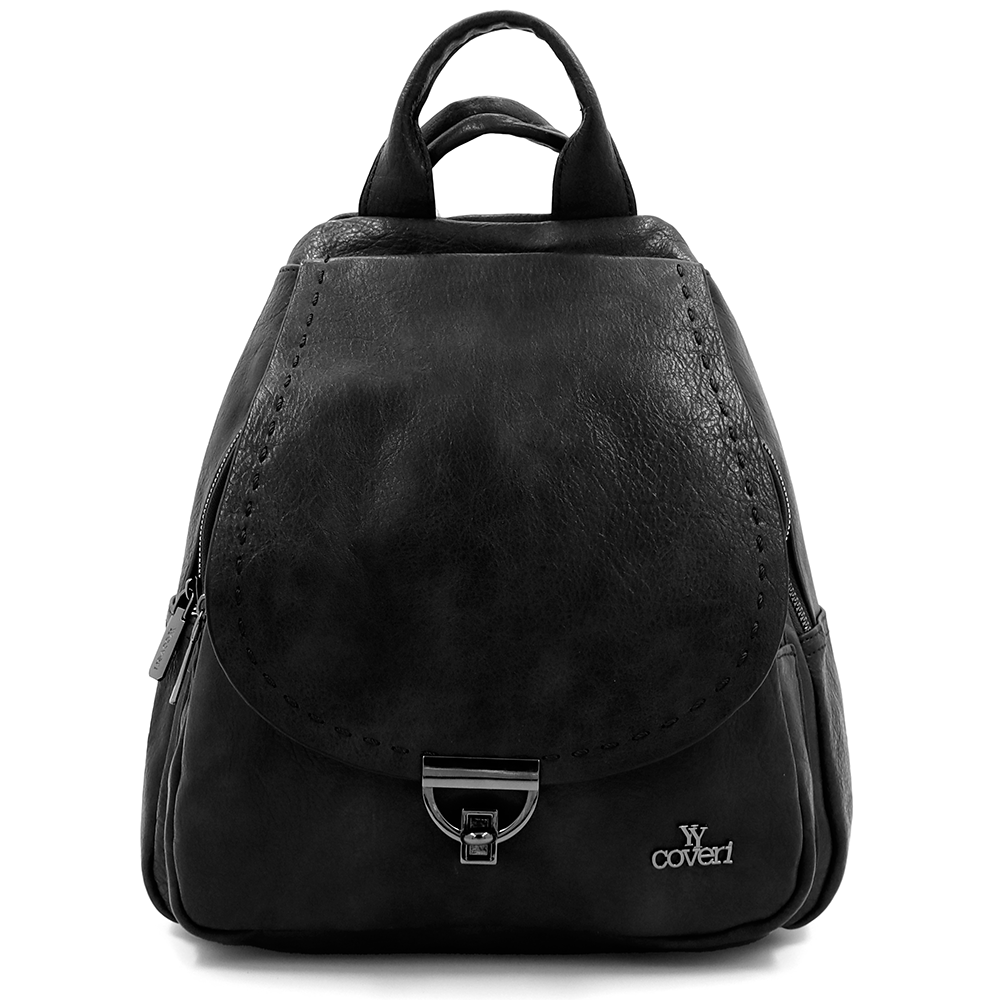 2 az 1-ben – Női hátizsák és táska – fekete