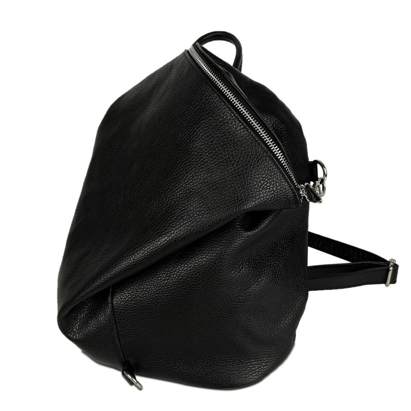 Női hátizsák természetes bőrből Evianna - bézs