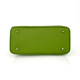 Luxus táska természetes bőrből Vivian - sötétkék