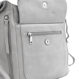 2 az 1-ben - Nagy táska és hátizsák Alora - világosszürke