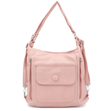 2 az 1-ben - Nagy táska és hátizsák Alora - rózsaszín