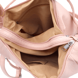 2 az 1-ben - Nagy táska és hátizsák Alora - rózsaszín