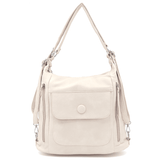 2 az 1-ben - Nagy táska és hátizsák Alora - bézs