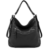 2 az 1-ben – táska és hátizsák – fekete