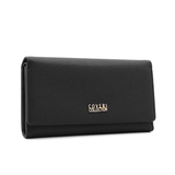 Nagy méretű női pénztárca – fekete