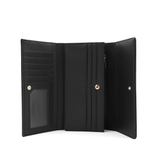 Nagy méretű női pénztárca – fekete