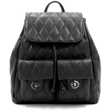 2 az 1-ben - Kapitonált hátizsák és táska Dariya - fekete