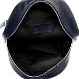 Neda természetes bőr hátizsák – sötétkék