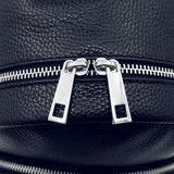 Neda természetes bőr hátizsák – sötétkék