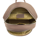 Neda természetes bőr hátizsák – rózsaszín hamu